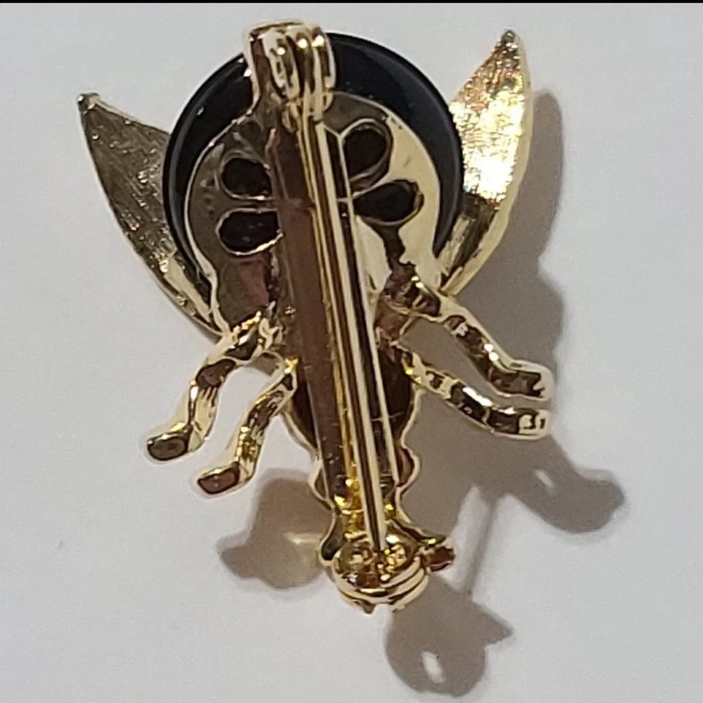 Vintage Bee Trembler Jelly Belly Scatter Pin